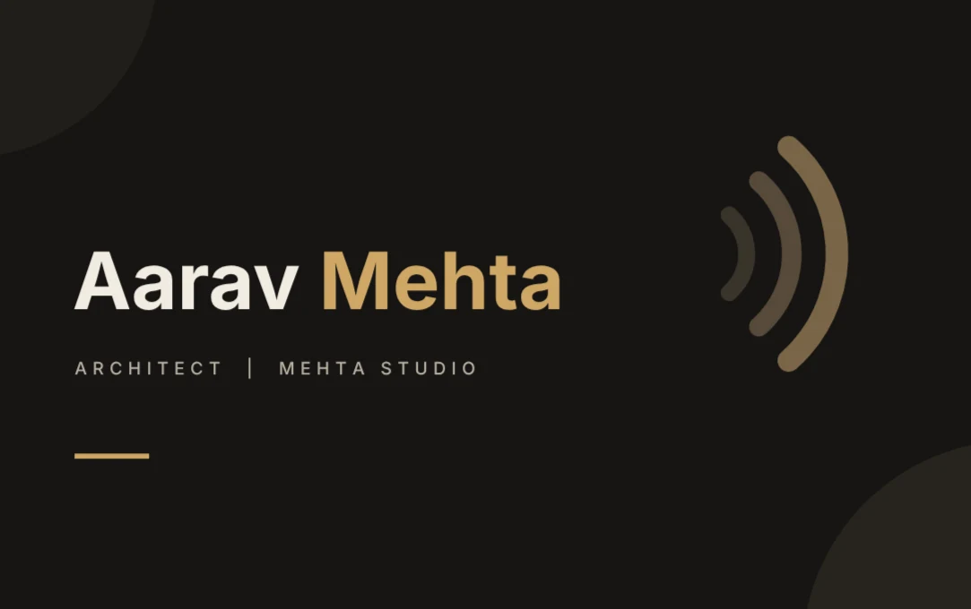 Smart Business Card for professionals & creators